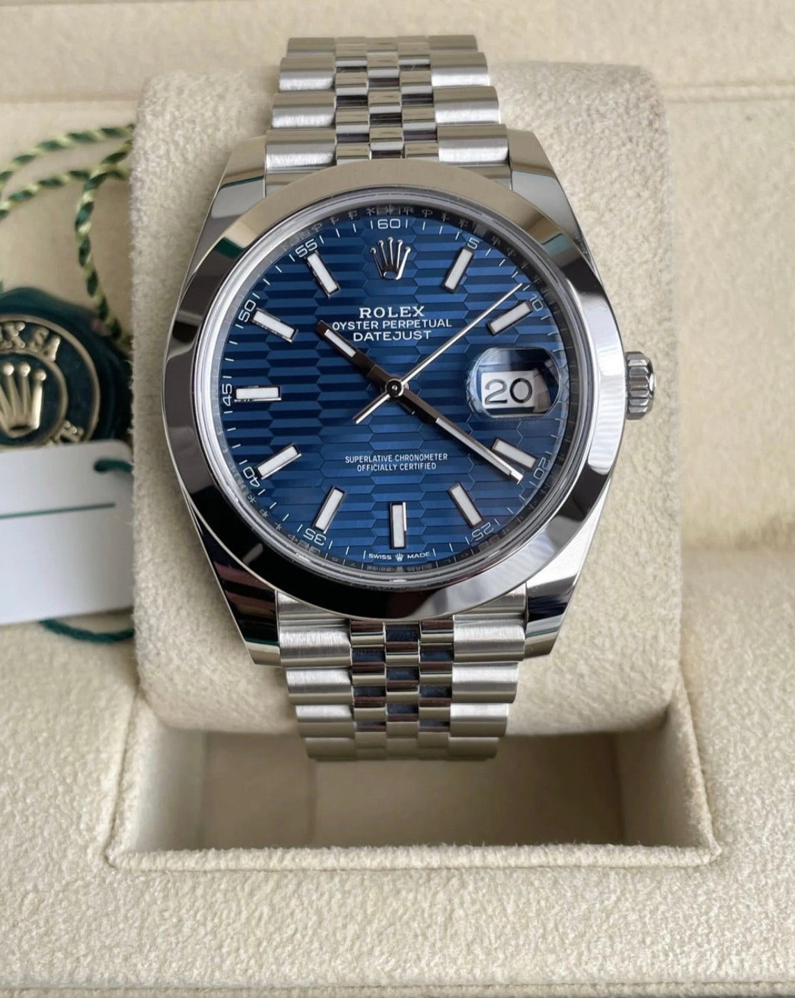 ROLEX DATEJUST JUBILÈE BLUE – Tassotti Orologi