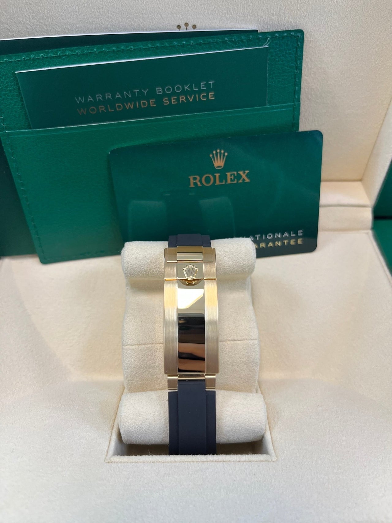 ROLEX DAYTONA OYSTERFLEX YELLOW GOLD TIFFANY DIAL 2025
