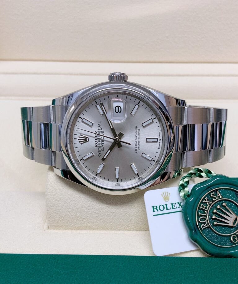 ROLEX DATEJUST OYSTER SILVER DIAL