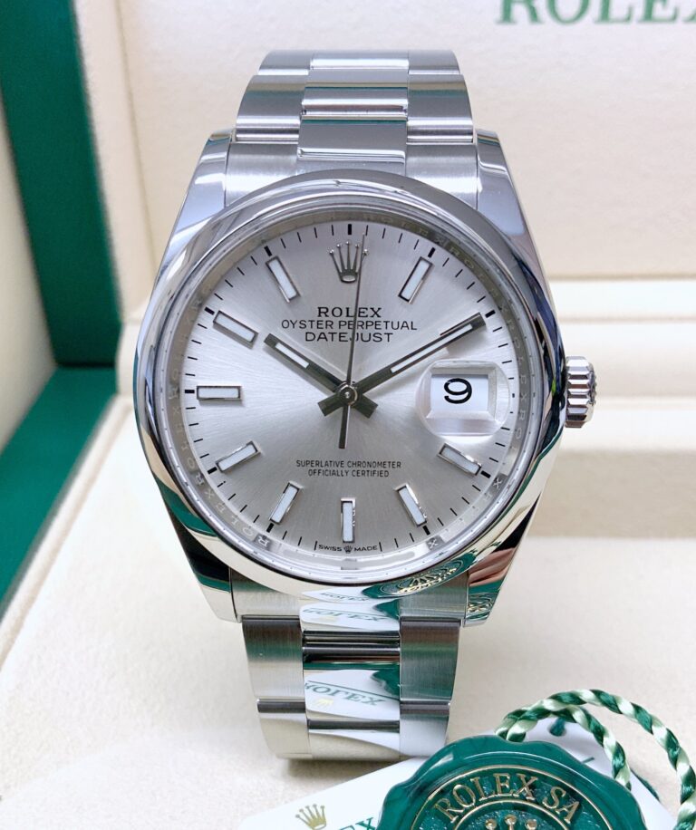 ROLEX DATEJUST OYSTER SILVER DIAL