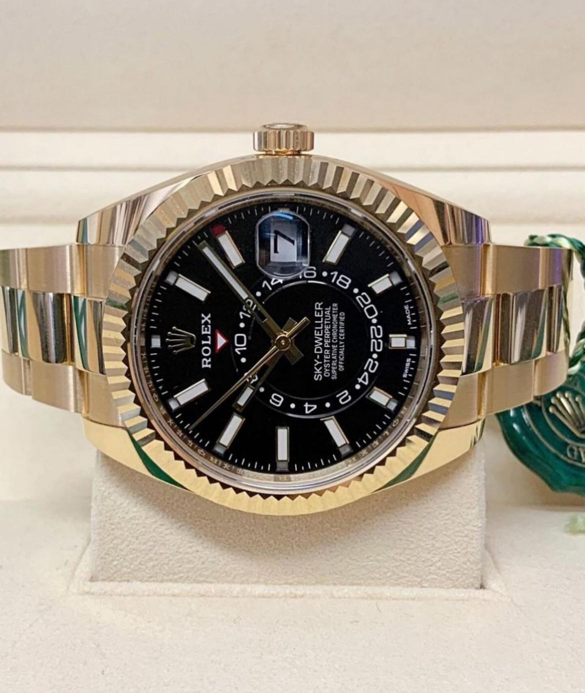 ROLEX SKY-DWELLER GOLD