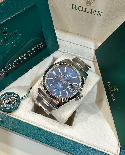 ROLEX SKY-DWELLER BLUE