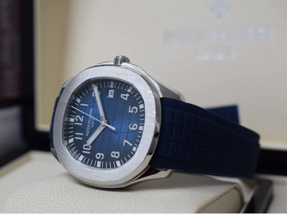 PATEK PHILIPPE AQUANAUT BLUE DIAL