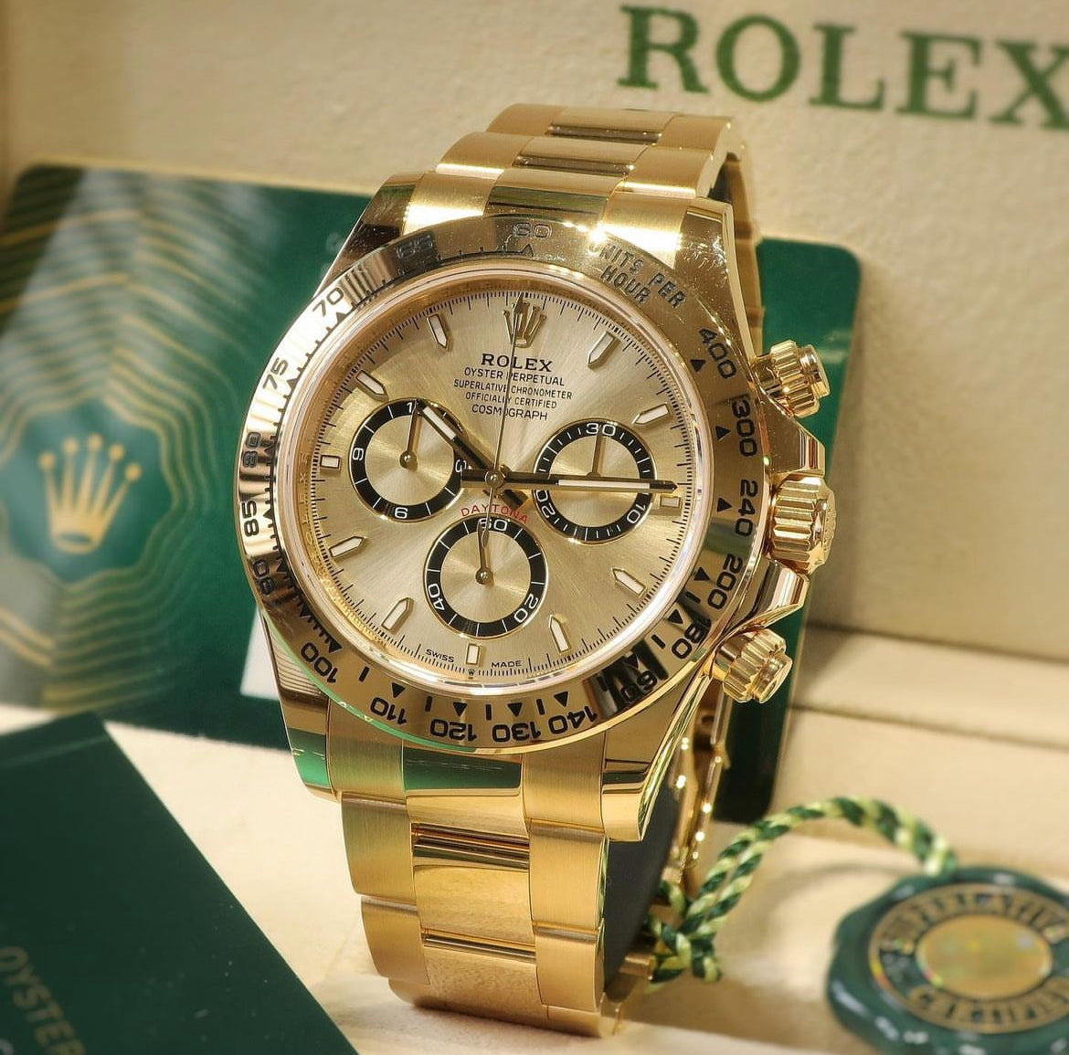 ROLEX DAYTONA "24K" FULL GOLD LINE