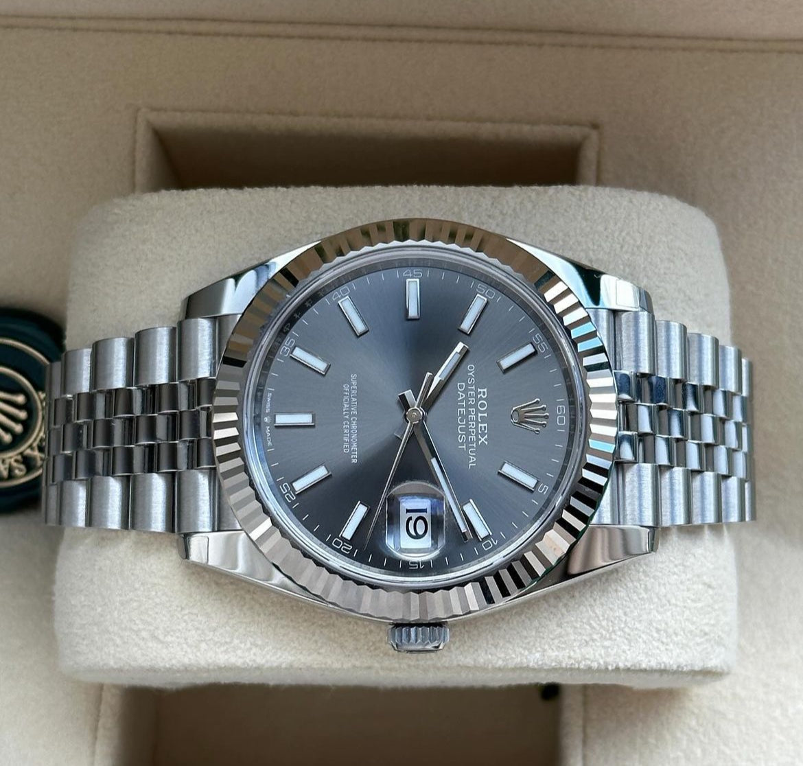 ROLEX DATEJUST JUBILEE "SKYLAR GREY"