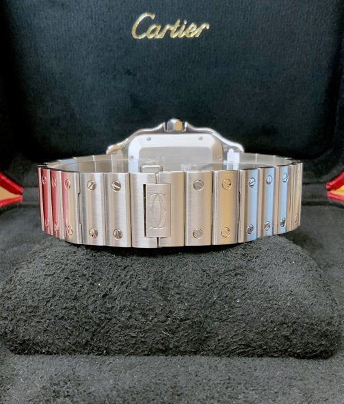 CARTIER SANTOS BLACK DIAL