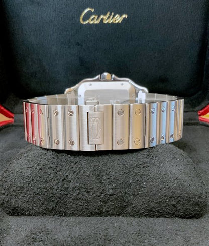 CARTIER SANTOS BLACK DIAL