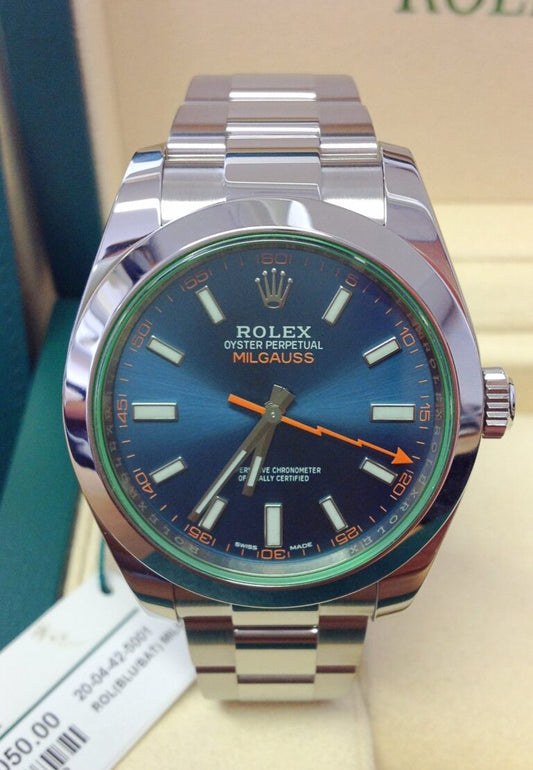 ROLEX MILGAUSS BLUE DIAL