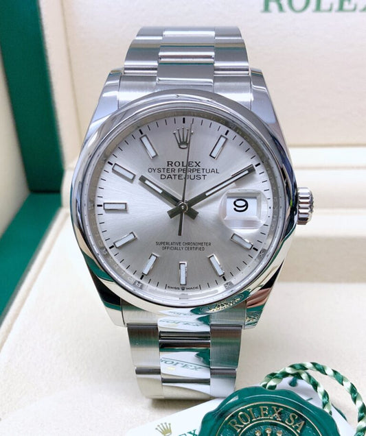 ROLEX DATEJUST OYSTER SILVER DIAL